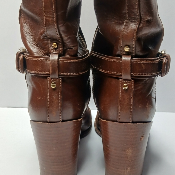 Tory Burch Brown Tall Riding Boots Women's - Picture 9 of 12